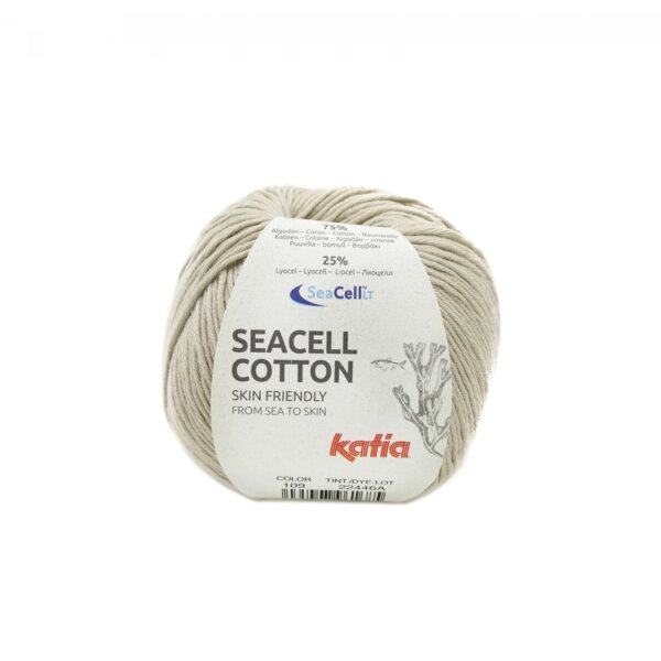 Katia seacell- cotton 109 beige