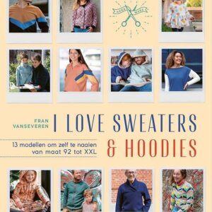 Boek I love Sweaters en hoodies Fran Van Severen