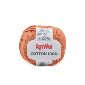 Katia Cotton 100% 62 roestbruin