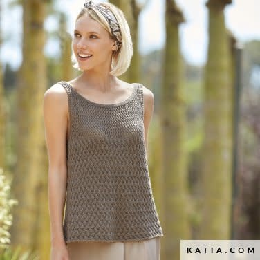 Katia Cotton cashmere 56 - Steengrijs