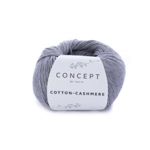 Katia Cotton cashmere 59 - Grijs