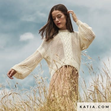 Katia Cotton cashmere 59 - Grijs