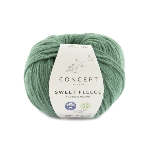 Katia Sweet Fleece 77 - Mintturquoise