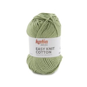 Katia easy knit cotton 13 - Witgroen