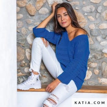 Katia Cotton cashmere 79 - Pijnboomgroen