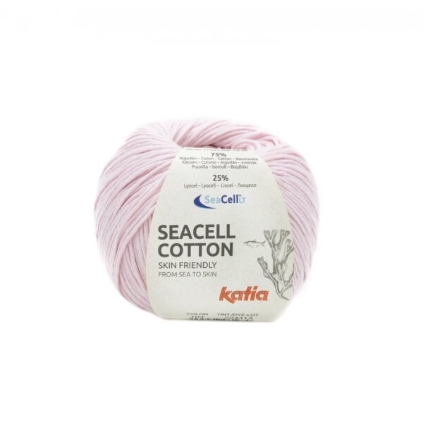 Katia seacell- cotton 104 - Licht medium paars