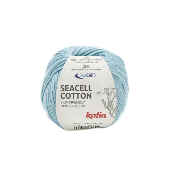 Katia seacell- cotton 110 - Hemelsblauw