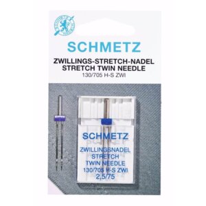 Schmetz tweelingnaald Stretch 2,5/75