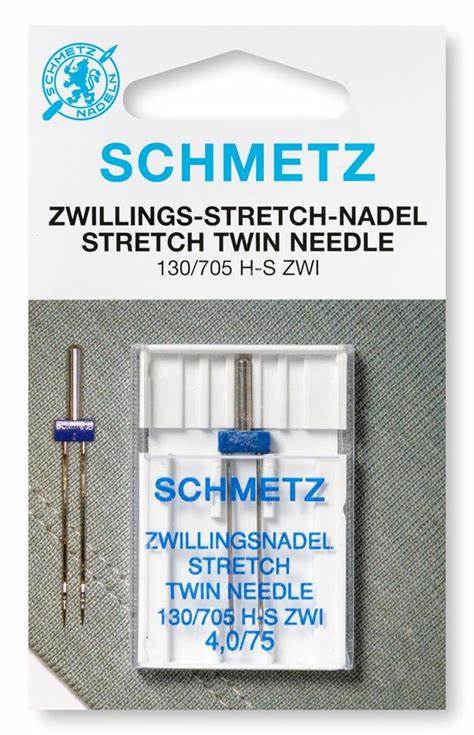 Schmetz Tweelingnaald Stretch 4.00/75