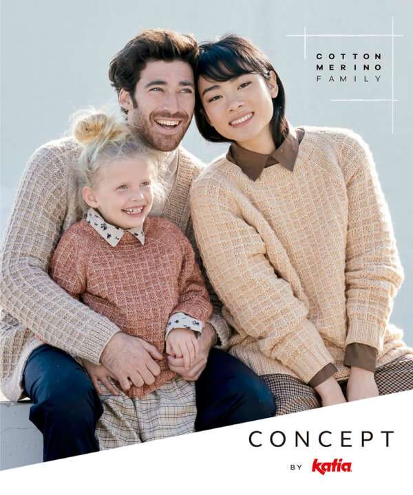 Katia breiboek Concept Cotton merino family