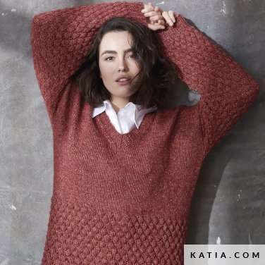 Katia Cotton-merino tweed 506 - Grijs