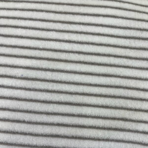 Polytex 2304 Knit CO/PL Towel Stripes 987 Muisgrijs