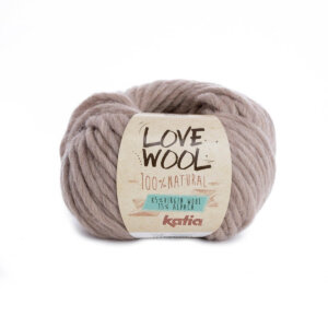 Katia Love Wool 109 - Medium bleekrood