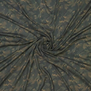 viscose camouflage print coupon 1,6m