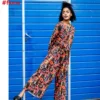 Fibre Mood editie 14 Woven polyester crepe flower print Bloom + Fiona