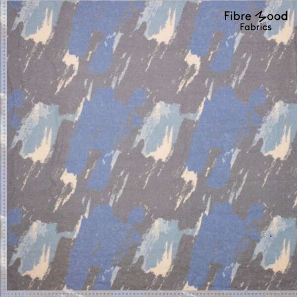 Fibre Mood 25 Knit Boiled Wool Brush Blue/ Grey