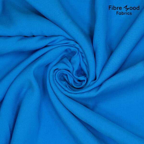 Fibre Mood Woven Shiny jacquard French Blue