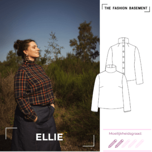 TFB Ellie Blouse Modelintekening