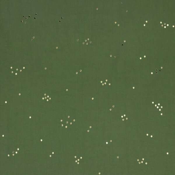 Radiance Foil dots Army Green