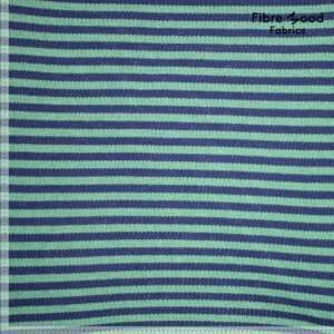 Fibre Mood 26 Knit Co/PL/D Stripes Green Blue
