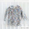 Katia Copito Print 101 Blauw-Beige-Wit*