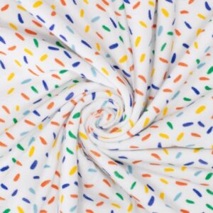 Gebreide handdoek-confetti*