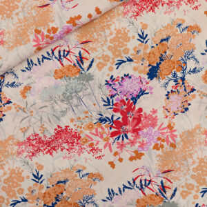 SYAS 0624 wild flowers ecovero viscose*