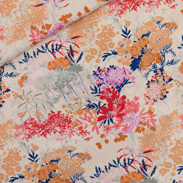 SYAS 0624 wild flowers ecovero viscose*