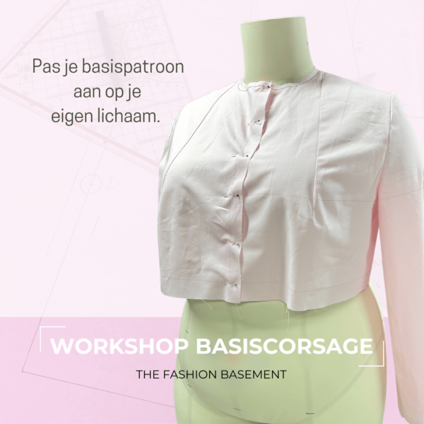 Zaterdag 12/10: The Fashion Basement Basiscorsage Namiddag