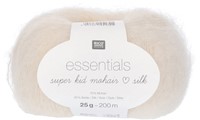 Rico Super Kid Mohair Silk 001-Wit*