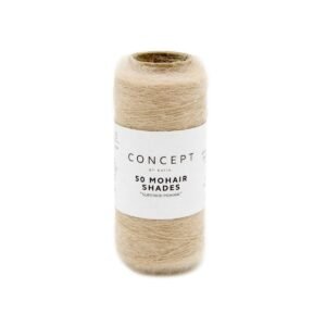 Katia 50 MOHAIR SHADES 11 zeer licht bleekrood*