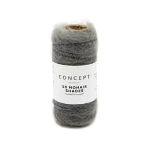Katia 50 MOHAIR SHADES 4 Mediumgrijs*