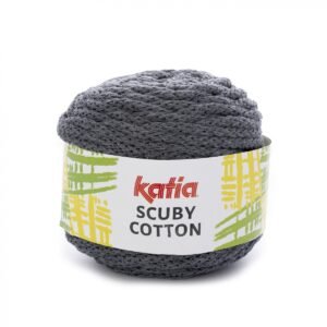 Katia SCUBY COTTON 105 donker grijs*