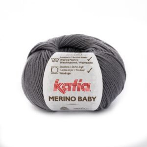 Katia merino baby 25 grijs*