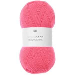 Rico Sokkenwol Neon Rood*