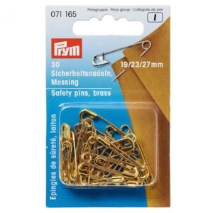 Prym VEILIGHEIDSSPELDEN SPIRAAL MESSING nÂ°3 (30st)