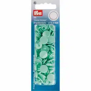Prym Colorsnaps drukknoop Mint 12.4 mm (p 30 st)*