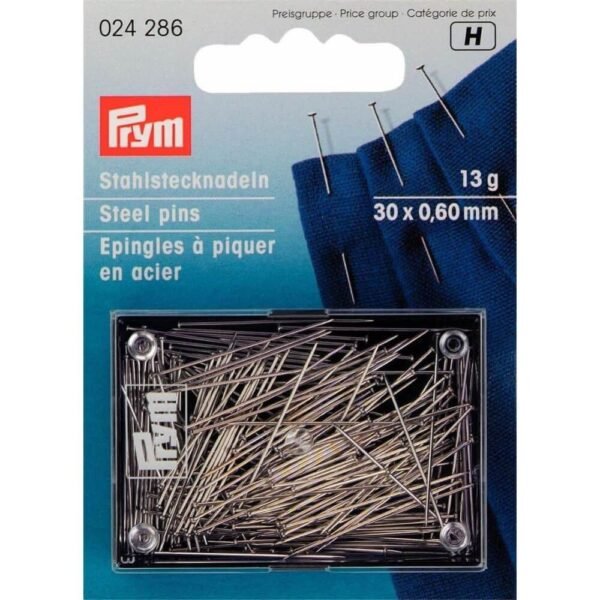 Prym SPELDEN nÂ°6 EF STAAL ZILVER (13g)