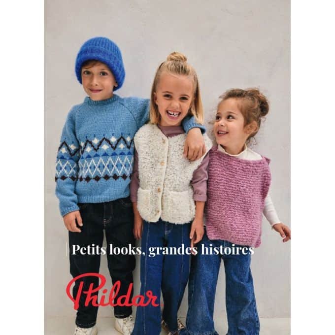 Phildar Boek nr 263: kleine looks grote verhalen kids h/w 25-26