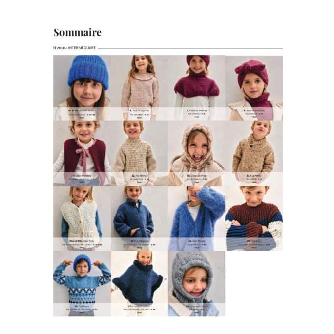 Phildar Boek nr 263: kleine looks grote verhalen kids h/w 25-26