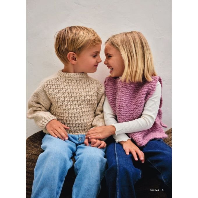 Phildar Boek nr 263: kleine looks grote verhalen kids h/w 25-26