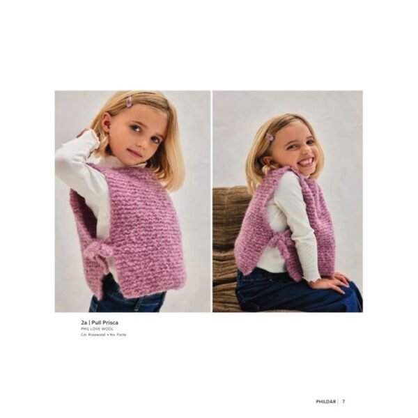 Phildar Boek nr 263: kleine looks grote verhalen kids h/w 25-26