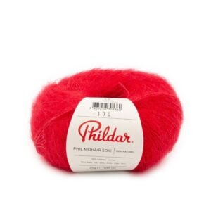 Phil Mohair Soie Rouge