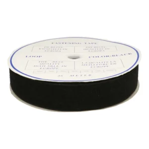 Naaibaar Velcro zwart 50mm haakjes*
